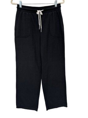 Fit 4 All Sweatpants Size Small Drawstring Pull-On Black Active Comfort Casual